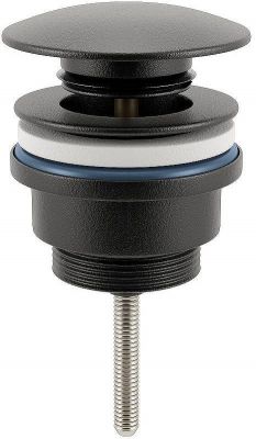 Донный клапан E.C.A. 402129031С1EX click-clack Черный матовый