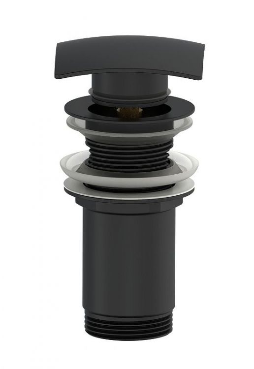 Донный клапан Wonzon & Woghand WW-88SS08-MB click-clack цвет Черный матовый