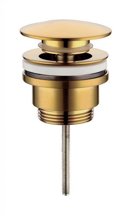 Донный клапан FILARETE FL75GL click-clack цвет Золото брашированное