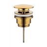 Донный клапан FILARETE FL75GL click-clack цвет Золото брашированное