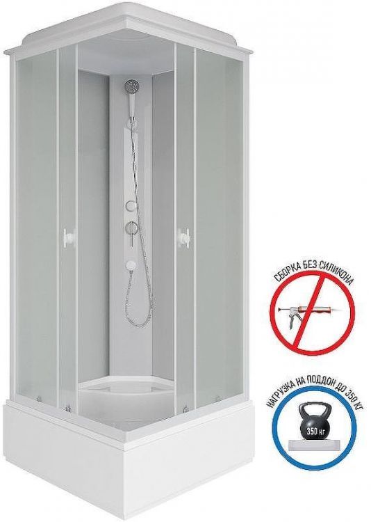 Душевая кабина Niagara Promo 90x90 P90/26Q/MT без гидромассажа