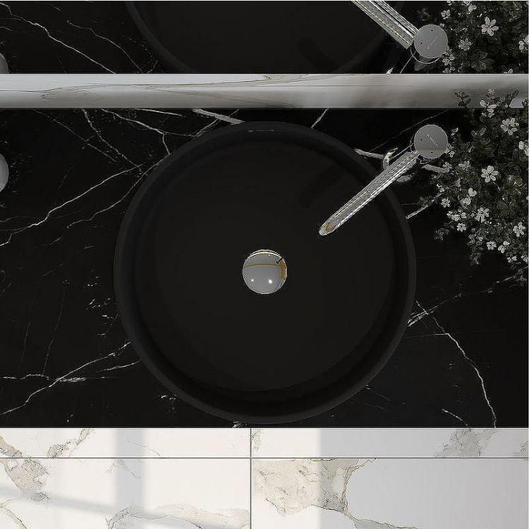 Раковина-чаша Aqueduto Espiral 40 ESP0140 Черная матовая