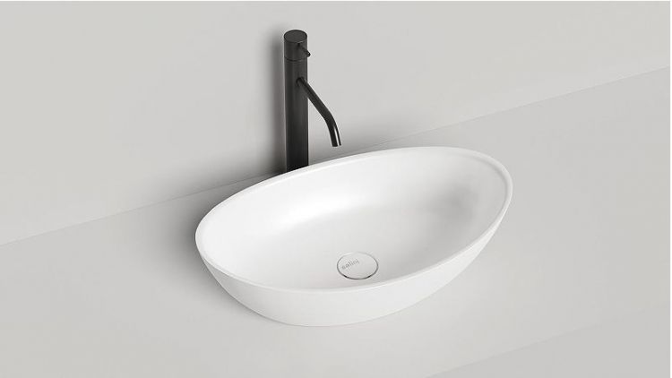 Раковина-чаша Salini Noemi 56 1101203SM Белая матовая