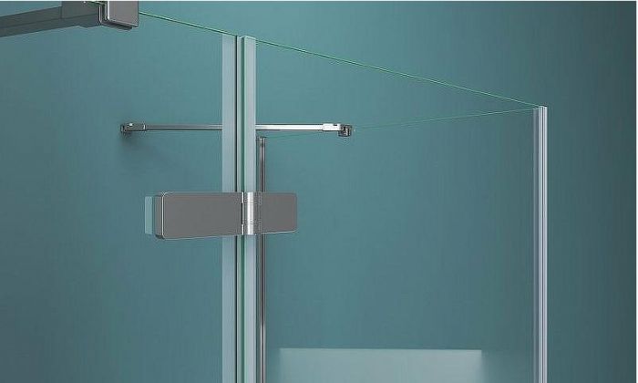Душевой уголок BelBagno Kraft 120х90 KRAFT-AH-12-120/90-C-Cr-L профиль Хром стекло прозрачное