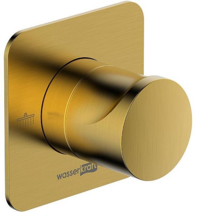 Переключатель потоков WasserKRAFT Havel A282 Золото матовое
