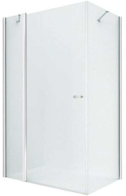 Душевой уголок New Trendy New Soleo Chrome 90x80 K-0394 профиль Хром стекло прозрачное