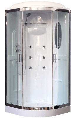 Душевая кабина Royal Bath RB 90HK2-M-CH (матовое)