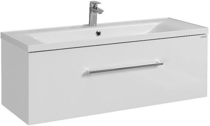 Тумба под раковину Aquaton Мадрид 120 М 1A168701MA010 подвесная Белая