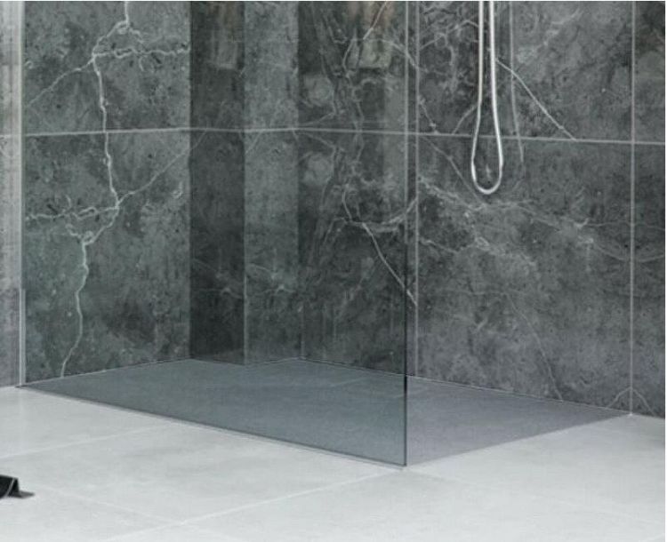 Душевой поддон из искусственного камня Excellent Lavano 90x90 BREX.1102.090.090.CON Бетон