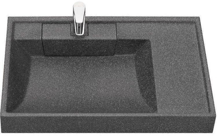 Раковина Aquaton Рейн 80 L 1A72113KRW210 на стиральную машину Графит Раковина Aquaton Рейн 80 L 1A72113KRW210 на стиральную машину Графит