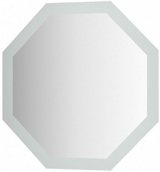 Зеркало Evoform Ledshine 100x100 BY 2507 с подсветкой 32 W - без выключателя - нейтральный белый свет