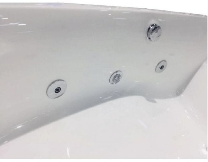 Акриловая ванна Orans 120x170 R 65100xr с гидромассажем