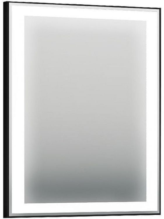 Зеркало Orka Lisbon TR3001 65x75 4000118 с подсветкой Черное матовое