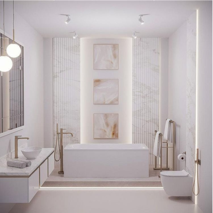 Акриловая ванна Corpa Nera Francesca 180x80 CN05018WH без гидромассажа