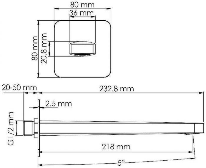 Душевая система WasserKRAFT Asphe A7751.288.289.338.329.290.292.291 Розовое золото