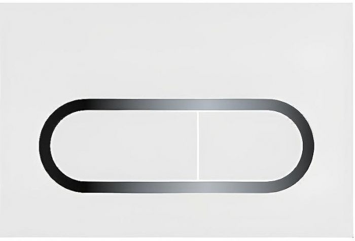 Клавиша смыва Ravak Chrome X01455 Белая