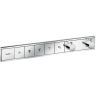 Hansgrohe RainSelect Термостат для душа, 5 источников, внешняя часть, цвет: хром