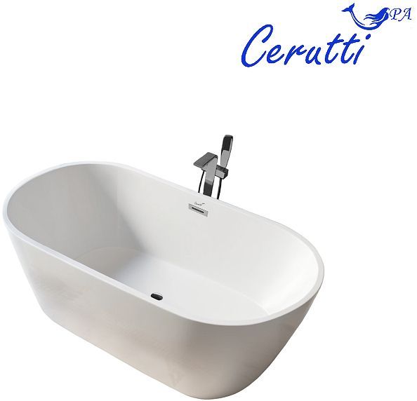 Акриловая ванна Ceruttispa Resia170II 170x75 СТ10519 без гидромассажа