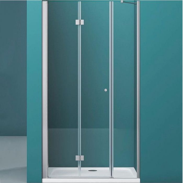 Душевая дверь BelBagno Albano 130 ALBANO-BS-13-40+90-C-Cr профиль Хром стекло прозрачное