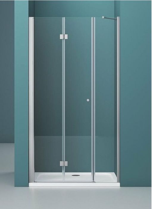 Душевая дверь BelBagno Albano 130 ALBANO-BS-13-40+90-C-Cr профиль Хром стекло прозрачное