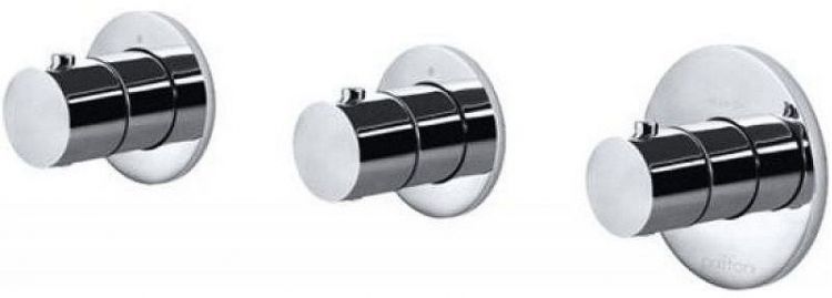 Смеситель для душа Paffoni Modular Box MDE018ST с термостатом цвет Сталь Смеситель для душа Paffoni Modular Box MDE018ST с термостатом цвет Сталь