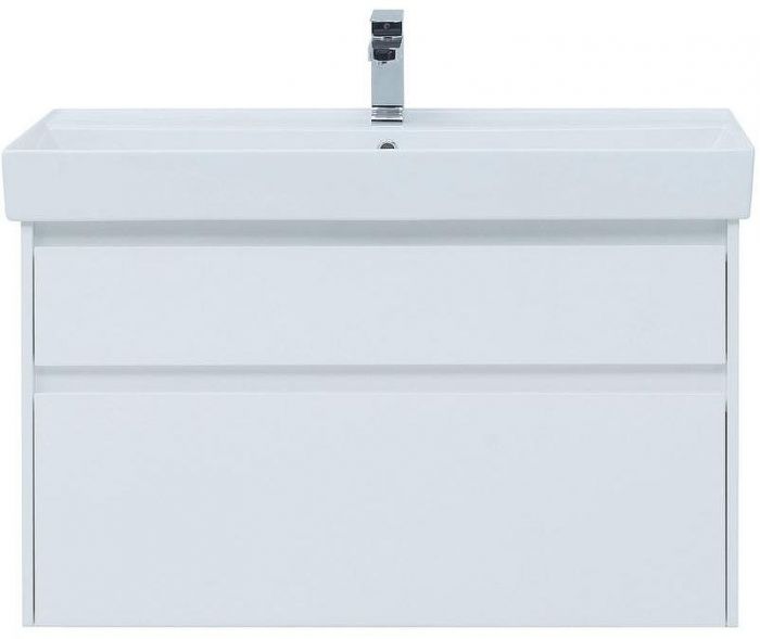 Тумба под раковину Aquanet Nova Lite 100 242581 подвесная Белая