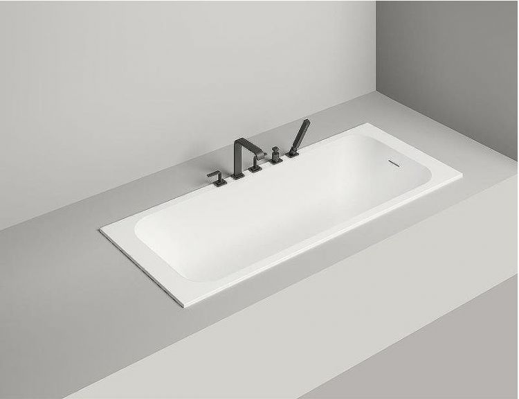 Ванна из искусственного камня Salini Orlanda Kit 170х70 102121M Белая матовая