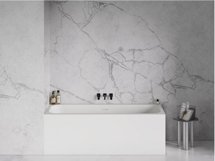 Ванна из искусственного камня Salini Orlanda Kit 170х70 102121M Белая матовая