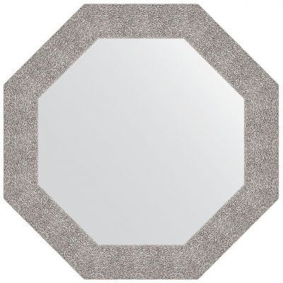 Зеркало Evoform Octagon 71х71 BY 7355 в багетной раме - Чеканка серебряная 90