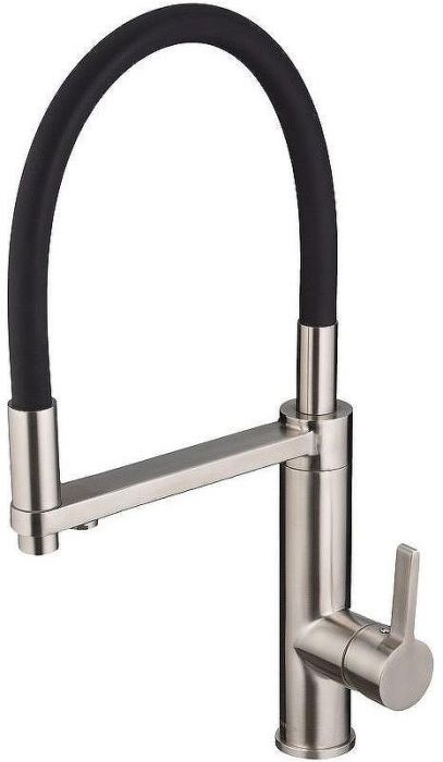 Смеситель для кухни Swedbe Selene Plus 8640 Нержавеющая сталь Черный