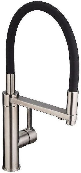 Смеситель для кухни Swedbe Selene Plus 8640 Нержавеющая сталь Черный