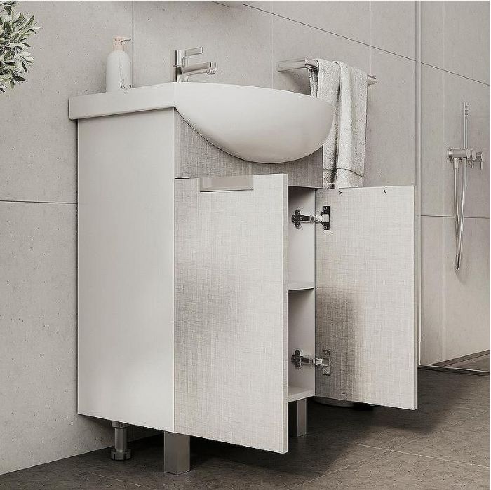 Тумба под раковину Volna Vario Sf 50.2D tnVARIO.Sf50.2D-08 Софт Белая