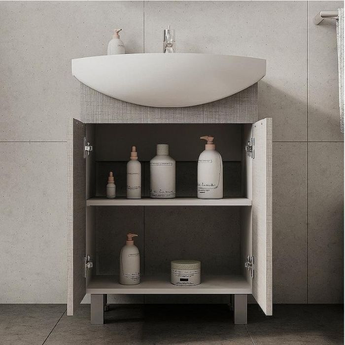 Тумба под раковину Volna Vario Sf 50.2D tnVARIO.Sf50.2D-08 Софт Белая