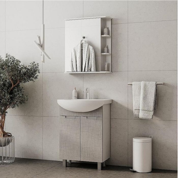 Тумба под раковину Volna Vario Sf 50.2D tnVARIO.Sf50.2D-08 Софт Белая