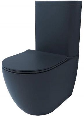 Унитаз компакт Esbano Fortex-N ESUNFORTBM Черный матовый с бачком и сиденьем Микролифт