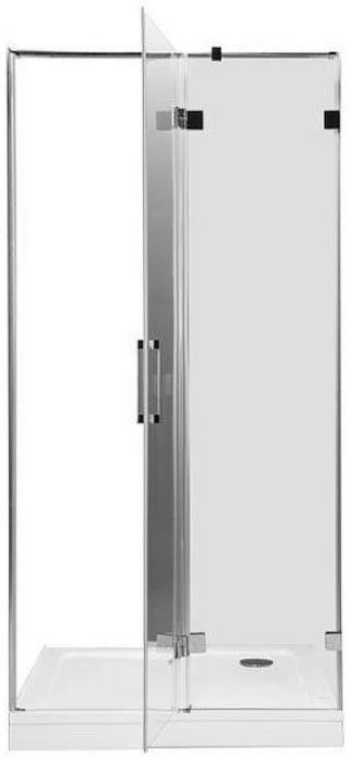 Душевая дверь Aquanet Beta NWD6221 100 L 185947 профиль Хром стекло прозрачное