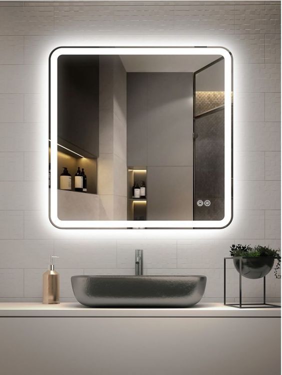 Зеркало Vincea 70 VLM-3VC7007-2 с подсветкой с сенсорным выключателем с подогревом и диммером