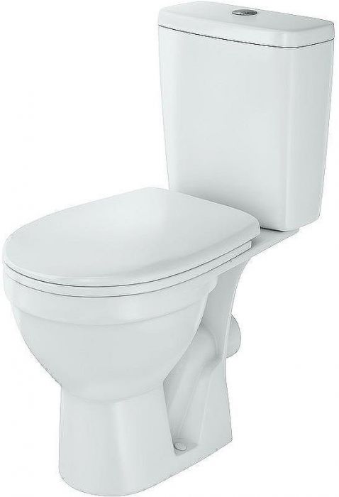 Унитаз компакт Rosa Рим 4610119203757 Белый с бачком и сиденьем Микролифт