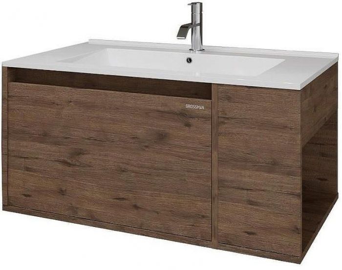 Тумба под раковину Grossman Тенза 85 108503 подвесная Веллингтон