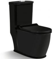 Унитаз компакт SantiLine SL-5019MB с сиденьем Микролифт