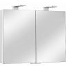 Зеркальный шкаф Keuco Royal Universe 80 12703171301 с подсветкой Серебристый