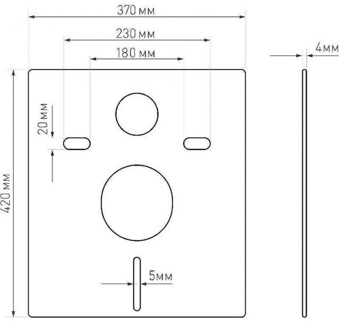 Комплект унитаза Vincea Globo VT1-14S с инсталляцией Berges Atom 410 040332 с сиденьем Микролифт и Черной матовой клавишей смыва