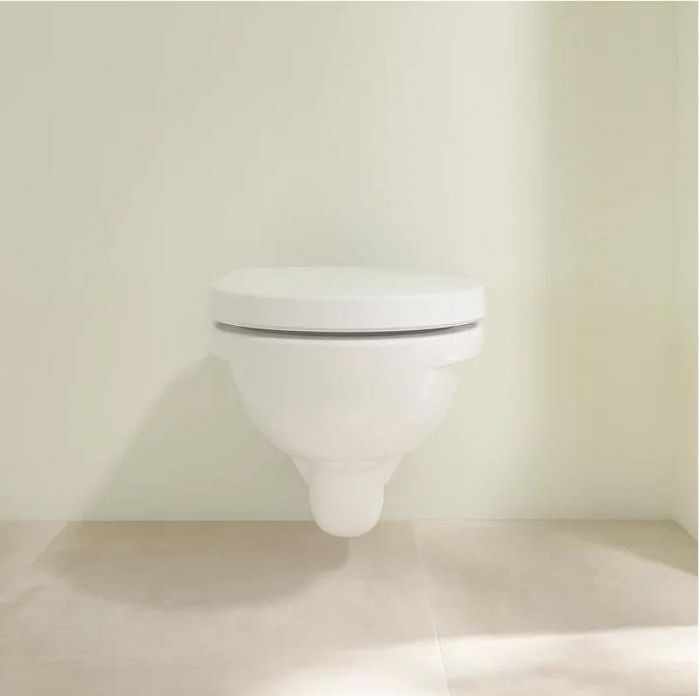 Комплект унитаза Villeroy&Boch O Novo 5660H101 с инсталляцией Tece Base 9400413 с сиденьем Микролифт и Белой клавишей смыва
