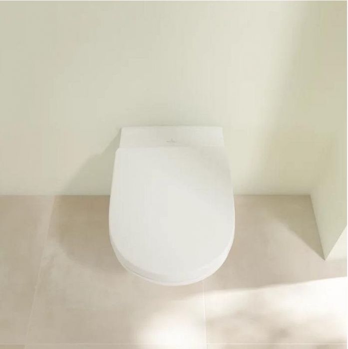 Комплект унитаза Villeroy&Boch O Novo 5660H101 с инсталляцией Tece Base 9400413 с сиденьем Микролифт и Белой клавишей смыва
