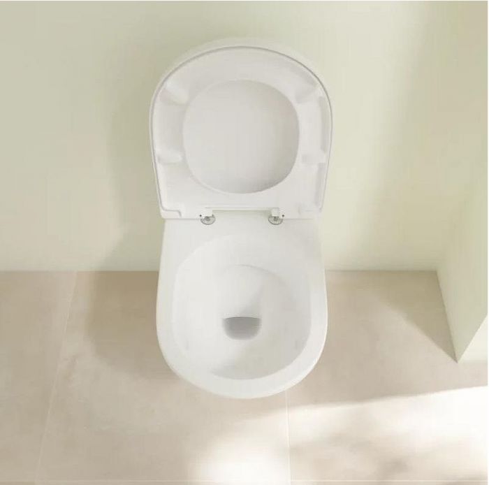 Комплект унитаза Villeroy&Boch O Novo 5660H101 с инсталляцией Tece Base 9400413 с сиденьем Микролифт и Белой клавишей смыва