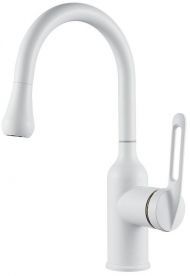 Смеситель для раковины Raffine F101C цвет Белый