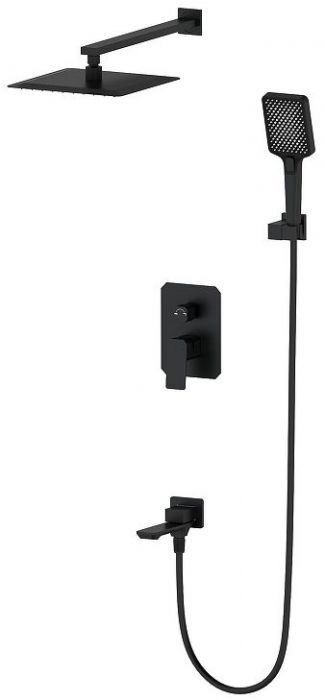 Душевая система Wonzon & Woghand Diamond WW-88939011-MB цвет Черный матовый