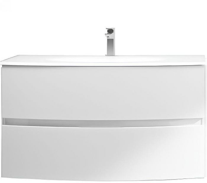 Тумба под раковину Cezares Elettra 75 55521 подвесная Bianco opaco