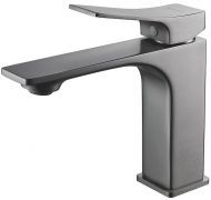 Смеситель для раковины Shevanik S6101T цвет Оружейная сталь