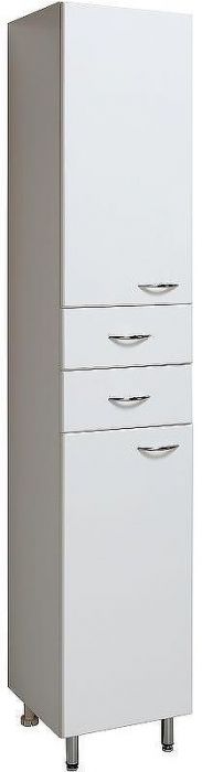 Шкаф пенал Runo Эконом 40 L 00000000131 Белый